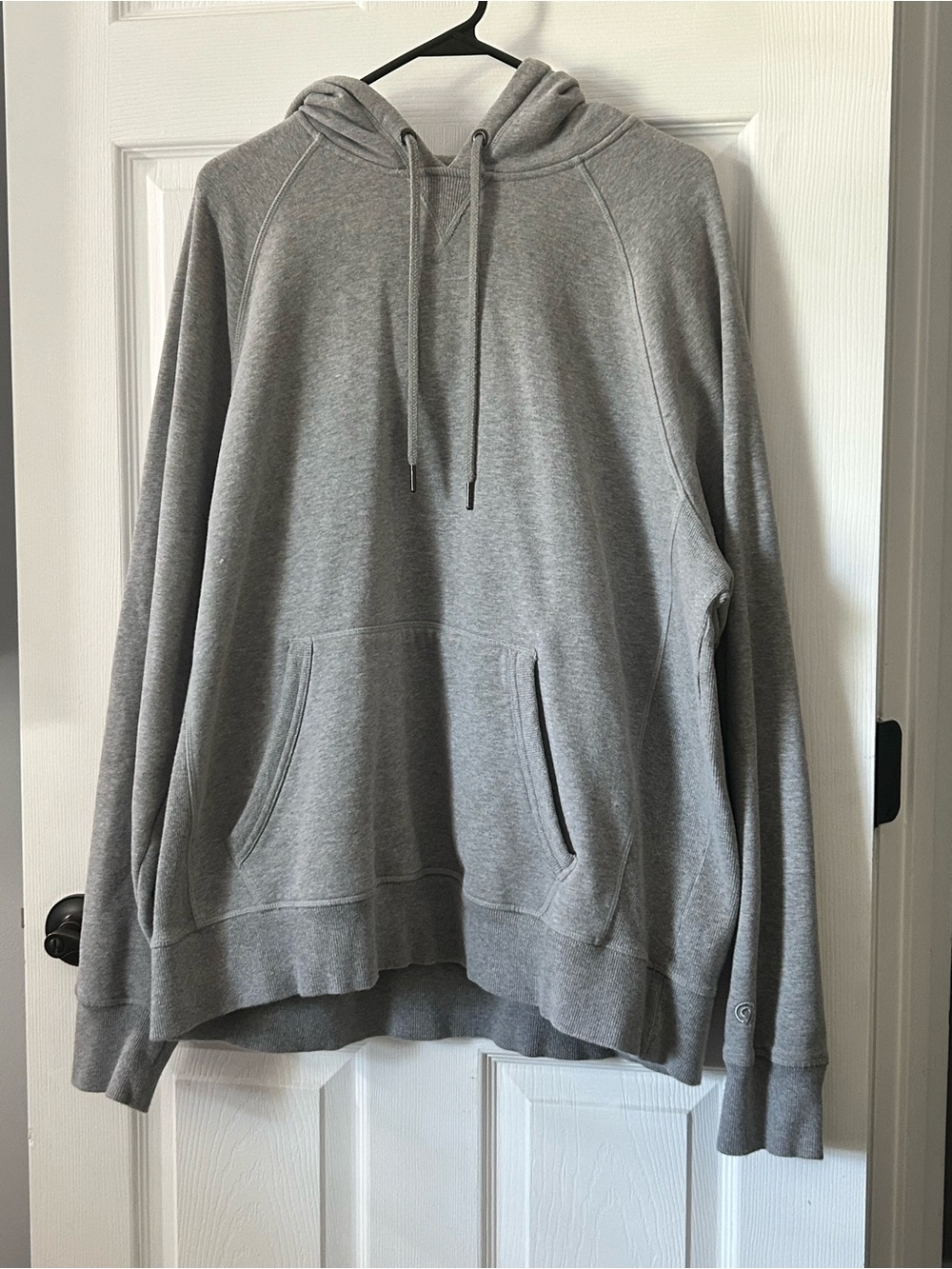 Champion Gray Pullover Hoodie Sweatshirt